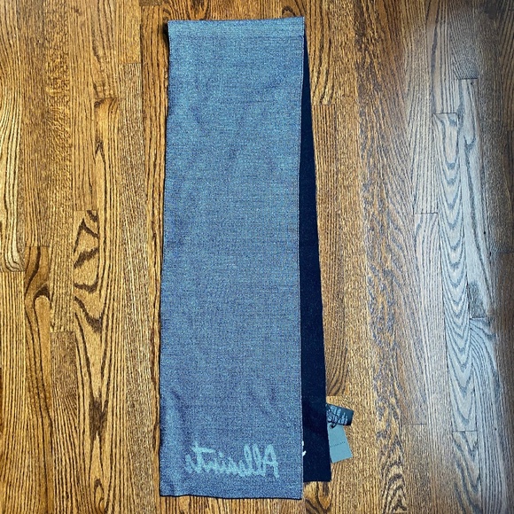 *NWT* ALLSAINTS Logo Jacquard Scarf - Picture 3 of 10